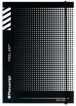 «Скетчбук Manuscript Off-black Dot Plus (4822948200047)», бренду Manuscript - фото №1 - мініатюра