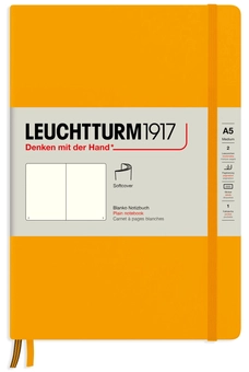  «Блокнот Leuchtturm1917 Rising Colours Rising Sun Чистые листы (363402)», бренда Leuchtturm1917 - фото №1 - миниатюра