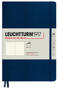  «Блокнот Leuchtturm1917 Темно-синій Крапка (362850)», бренду Leuchtturm1917 - фото №1 - мініатюра
