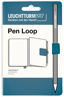  «Петля для ручки Leuchtturm1917 Rising Colours Stone Blue (363414)», бренда Leuchtturm1917 - фото №1 - миниатюра