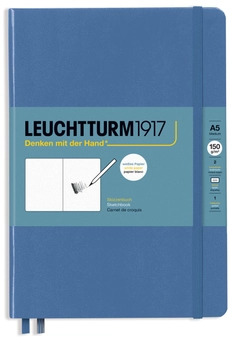 «Скетчбук Leuchtturm1917 Medium Деним (362365)», бренда Leuchtturm1917 - фото №1 - миниатюра