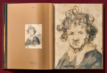 Паперова книга «Rembrandt. The Self-Portraits», авторів Фолькер Манут, Маріке де Вінкель - фото №6 - мініатюра