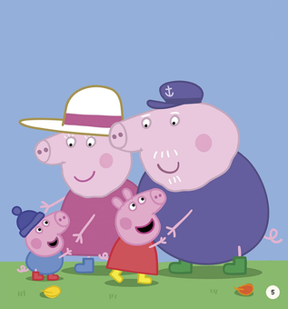 Бумажная книга «Learn with Peppa. Phonics. Level 3. Book 1 – Grab the Hat! (Phonics Reader)» - фото №5 - миниатюра