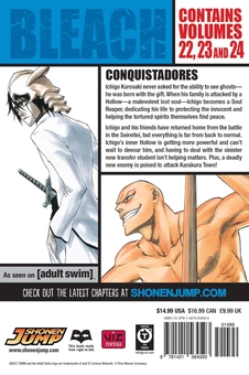 Паперова книга «Bleach. 3-in-1 Edition. Volume 8», автор Тайто Кубо - фото №2 - мініатюра