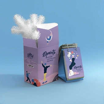  «Настільний англійський календар Gifty 10 points 2024 (AA-0143762 )», бренду Gifty - фото №5 - мініатюра