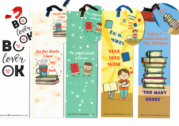 «Набор закладок для книг Bookmarks Too Many Books 5 шт (000000000055)», бренда Bookmarks - фото №1 - миниатюра