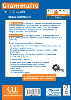 Бумажная книга «Grammaire en dialogues. Niveau intermédiaire (+CD-ROM)», автор Клэр Микель - фото №2 - миниатюра