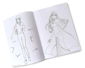 Паперова книга «Bleach. The Official Anime Coloring Book» - фото №7 - мініатюра