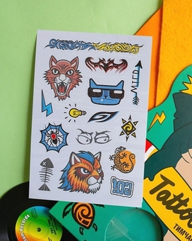  «Тимчасові тату для старших хлопців. Tattoos. Акула (10100699У)», бренда Ranok-Creative - фото №5 - миниатюра