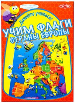  «Настільна гра Tactic Давайте вивчати прапори Європи (40306)», бренду Tactic - фото №1 - мініатюра