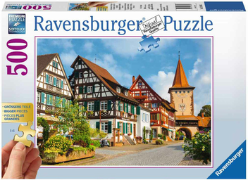  «Пазл Ravensburger Генгенбах, Германия 500 элементов (RSV-136865)», бренда Ravensburger - фото №1 - миниатюра