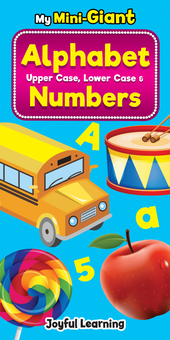 Паперова книга «My Mini-Giant. Alphabet Upper Case, Lower Case & Numbers. Revised» - фото №1 - мініатюра