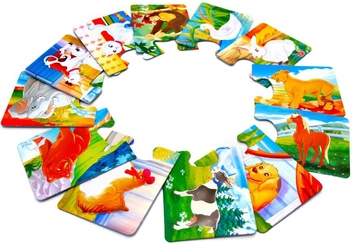  «Настольная игра Ravensburger Зоопарк (RSV-243655)», бренда Ravensburger - фото №2 - миниатюра