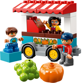 «Конструктор LEGO DUPLO Базар 26 деталей (10867)», бренду LEGO - фото №3 - мініатюра