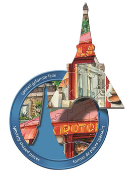  «Силует-пазл Ravensburger Ейфелева вежа 960 елементів (RSV-161522)», бренду Ravensburger - фото №3 - мініатюра
