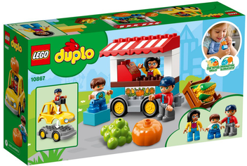 «Конструктор LEGO DUPLO Базар 26 деталей (10867)», бренду LEGO - фото №4 - мініатюра