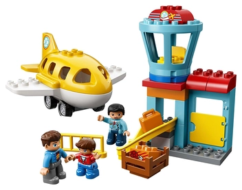  «Конструктор LEGO DUPLO Аеропорт 29 деталей (10871)», бренду LEGO - фото №2 - мініатюра