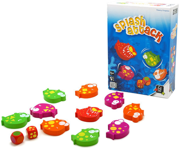  «Настільна гра Gigamic Splash Attack (20134)», бренду Gigamic - фото №2 - мініатюра