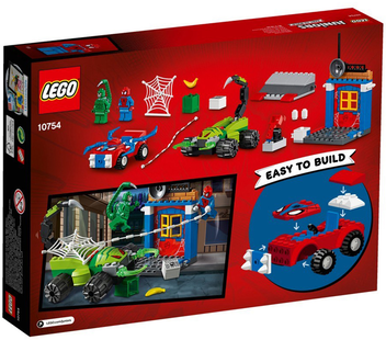  «Конструктор LEGO Juniors Уличный бой Человека-Паука против Скорпиона 125 деталей (10754)», бренда LEGO - фото №4 - миниатюра