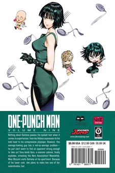 Бумажная книга «One-Punch Man. Volume 9», автор One - фото №3 - миниатюра