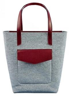  «Сумка-шоппер BlankNote D.D. Виноград (BN-BAG-17-felt-vin)», бренда BlankNote - фото №1 - миниатюра