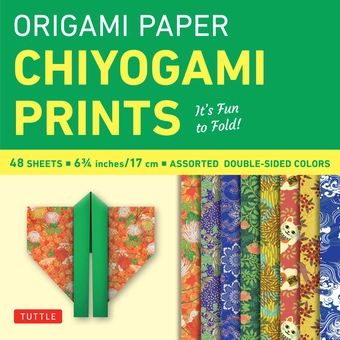 Бумажная книга «Origami Paper. Chiyogami Prints» - фото №1 - миниатюра