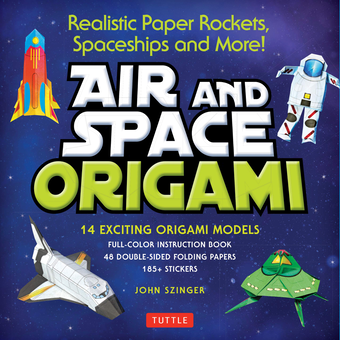 Бумажная книга «Air and Space Origami Kit», автор Джон Сингер - фото №1 - миниатюра