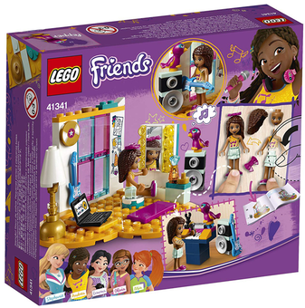  «Конструктор LEGO Friends Кімната Андреа 85 деталей (41341)», бренду LEGO - фото №2 - мініатюра