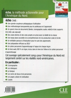 Бумажная книга «Echo A2 - pour l'Amérique du Nord - Guide pédagogique», авторов Стефани Коллет, Колетт Гибб, Джеки Жирарде, Хелен Буавен, Фабьен Оливри - фото №2 - миниатюра