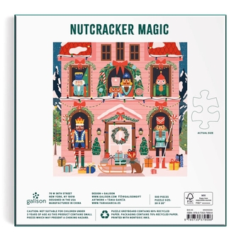  «Пазл Galison Nutcracker Magic by Tania Garcia 500 ел.», бренда Galison - фото №5 - миниатюра