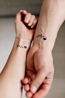 «Тимчасове тату Tattooshka Парні тату (L-17)», бренда Tattooshka - фото №5 - миниатюра