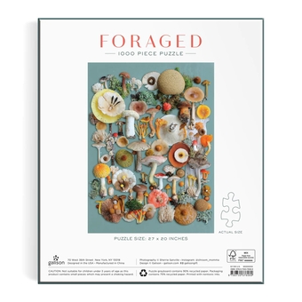  «Пазл Galison Foraged 1000 Piece Puzzle», бренда Galison - фото №5 - миниатюра