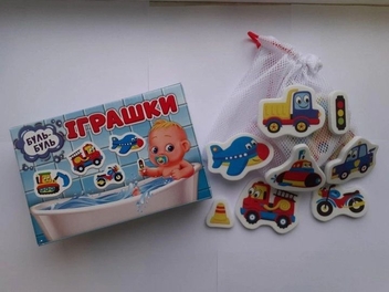  «Ігри для купання Мій успіх+ Буль-буль іграшки Транспорт  (200000015У)», бренда Мій успіх+ - фото №5 - миниатюра