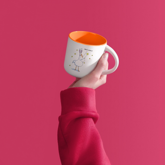 «Чашка Gifty Заєбусічка Orange (AA-0116231)», бренда Gifty - фото №3 - миниатюра