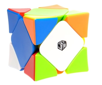  «Игрушка-головоломка QiYi Magnetic Skewb Wingy color (0934C-8st)», бренда QiYi - фото №3 - миниатюра