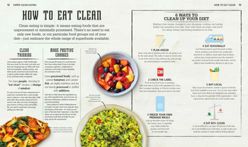 Бумажная книга «Super Clean Super Foods», авторов Кэролайн Бретертон, Фиона Хантер - фото №4 - миниатюра