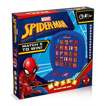  «Настільна гра Winning Moves Spiderman Top Trumps Match Board Game », бренда Winning Moves - фото №1 - миниатюра