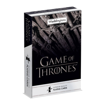  «Гральні карти Winning Moves Game of Thrones Waddingtons Number 1 (WM03470-EN1-12)», бренда Winning Moves - фото №1 - миниатюра