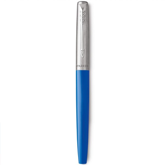 «Ручка перьевая Parker Jotter 17 Plastic Blue CT FP M (15 112)», бренда Parker - фото №3 - миниатюра