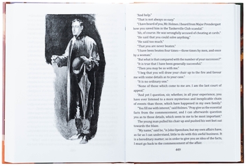 Бумажная книга «The Adventures of Sherlock Holmes. Volume I», автор Артур Конан Дойл - фото №6 - миниатюра