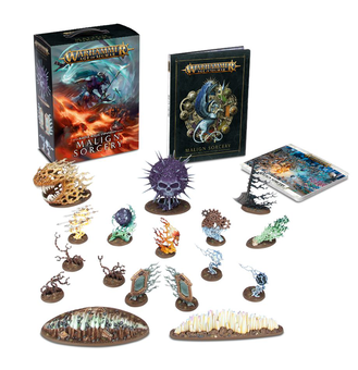  «Дополнение к настольной игре Games Workshop Warhammer Age of Sigmar: Malign Sorcery (60120299001)», бренда Games Workshop - фото №2 - миниатюра