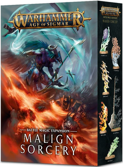  «Дополнение к настольной игре Games Workshop Warhammer Age of Sigmar: Malign Sorcery (60120299001)», бренда Games Workshop - фото №1 - миниатюра