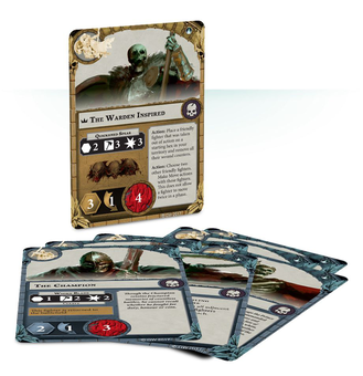  «Дополнение к настольной игре Games Workshop Warhammer Underworlds: Shadespire – Sepulchral Guard (60120707001)», бренда Games Workshop - фото №3 - миниатюра