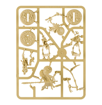  «Дополнение к настольной игре Games Workshop Warhammer Underworlds: Shadespire – Sepulchral Guard (60120707001)», бренда Games Workshop - фото №6 - миниатюра