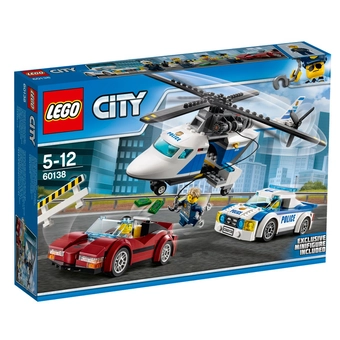  «Конструктор LEGO City Стремительная погоня (60138)», бренда LEGO - фото №2 - миниатюра