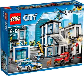 «Конструктор LEGO City Полицейский участок (60141)», бренда LEGO - фото №1 - миниатюра