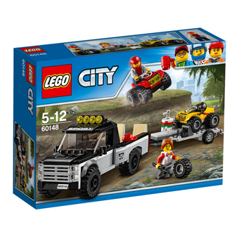  «Конструктор LEGO City Гоночная команда (60148)», бренда LEGO - фото №2 - миниатюра