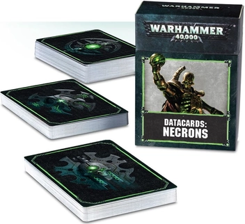  «Набор карт Games Workshop Datacards: Necrons (60220110002)», бренда Games Workshop - фото №1 - миниатюра