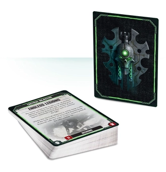  «Набор карт Games Workshop Datacards: Necrons (60220110002)», бренда Games Workshop - фото №3 - миниатюра