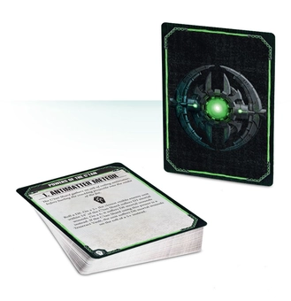  «Набор карт Games Workshop Datacards: Necrons (60220110002)», бренда Games Workshop - фото №4 - миниатюра